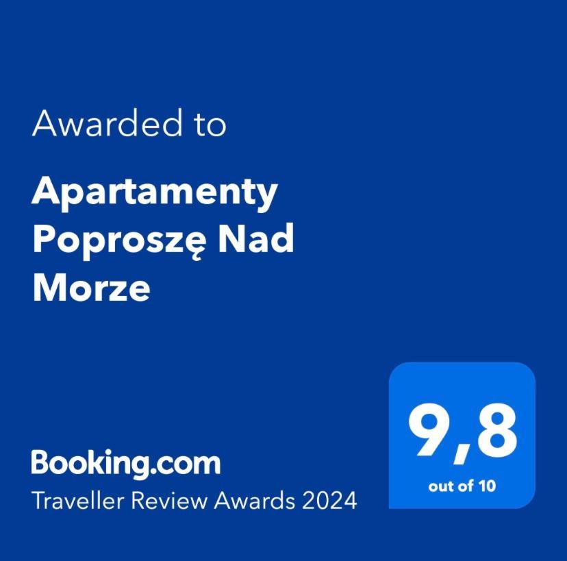 Apartamenty Poprosze Nad Morze ยาสต์เชอเบีย กูรา ภายนอก รูปภาพ
